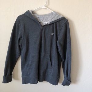 grey champion zip up